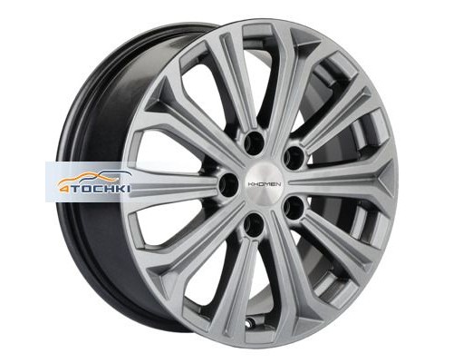 Диски Khomen Wheels 6,5x16/5x114,3 ET45 D60,1 KHW1610 (Corolla) Gray