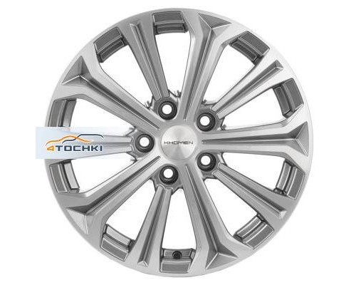 Диски Khomen Wheels 6,5x16/5x115 ET41 D70,2 KHW1610 (Astra) Gray-FP