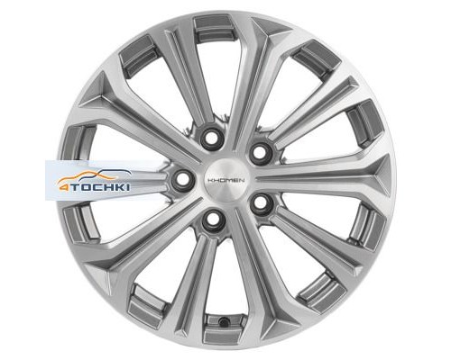 Диски Khomen Wheels 6,5x16/5x108 ET50 D63,3 KHW1610 (Focus) Gray-FP