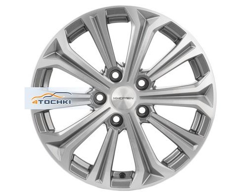 Диски Khomen Wheels 6,5x16/5x112 ET50 D57,1 KHW1610 (Octavia) Gray-FP