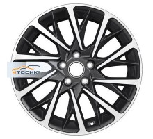 Диски Khomen Wheels 7,5x18/5x112 ET39 D66,6 KHW1804 (Audi A4/A6) Black-FP