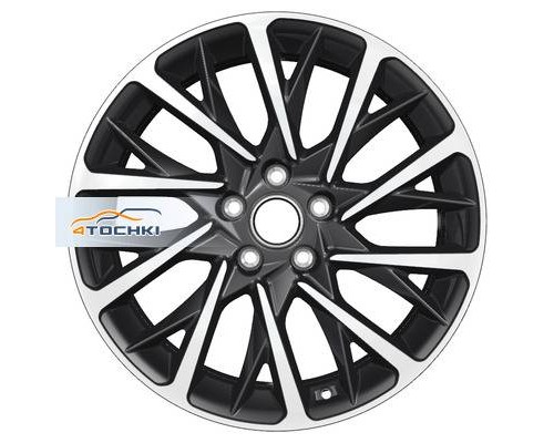 Диски Khomen Wheels 7,5x18/5x112 ET39 D66,6 KHW1804 (Audi A4/A6) Black-FP
