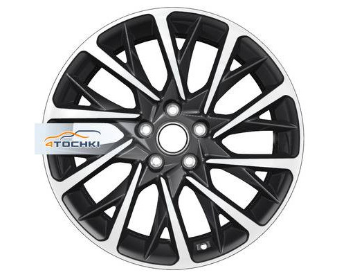 Диски Khomen Wheels 7,5x18/5x112 ET43 D57,1 KHW1804 (Kodiaq/Tiguan) Black-FP