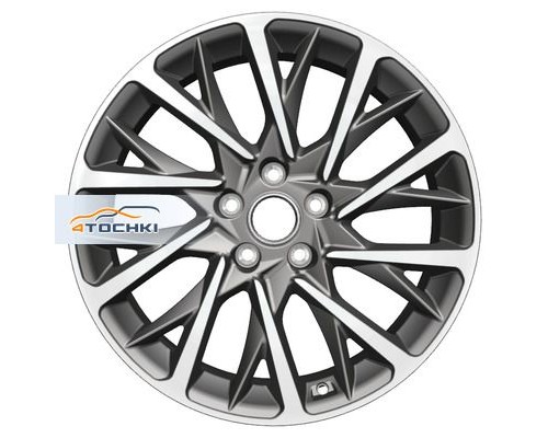 Диски Khomen Wheels 7,5x18/5x112 ET43 D57,1 KHW1804 (Kodiaq/Tiguan) Gray-FP