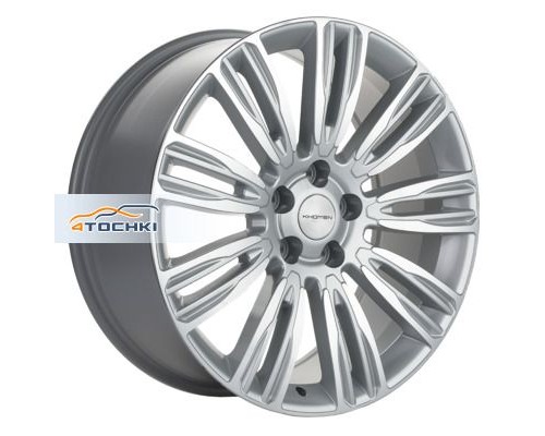 Диски Khomen Wheels 8,5x20/5x120 ET45 D72,6 KHW2004 (RRover) Brilliant Silver-FP