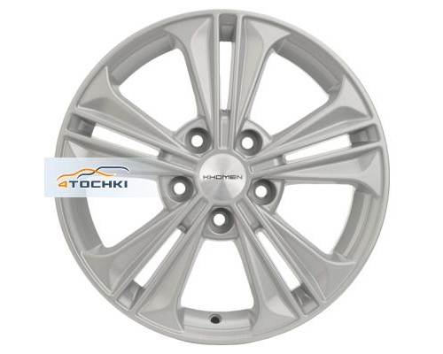 Диски Khomen Wheels 6x16/5x114,3 ET43 D67,1 KHW1603 (Creta/Seltos) F-Silver