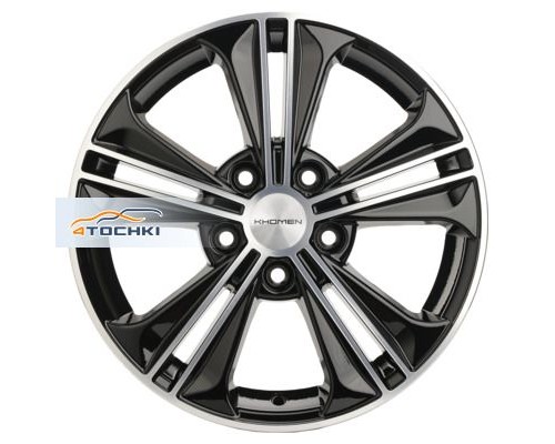 Диски Khomen Wheels 6x16/5x114,3 ET45 D60,1 KHW1603 (Corolla) F-Silver