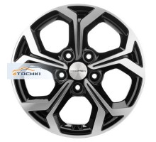 Диски Khomen Wheels 6,5x16/5x114,3 ET45 D60,1 KHW1606 (Corolla) Black-FP