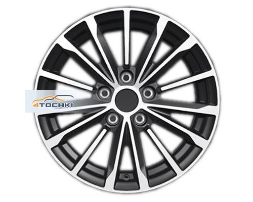 Диски Khomen Wheels 6,5x16/5x114,3 ET45 D60,1 KHW1611 (Corolla) Gray-FP