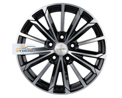 Диски Khomen Wheels 6,5x16/5x114,3 ET45 D67,1 KHW1611 (Mazda 3) Black-FP