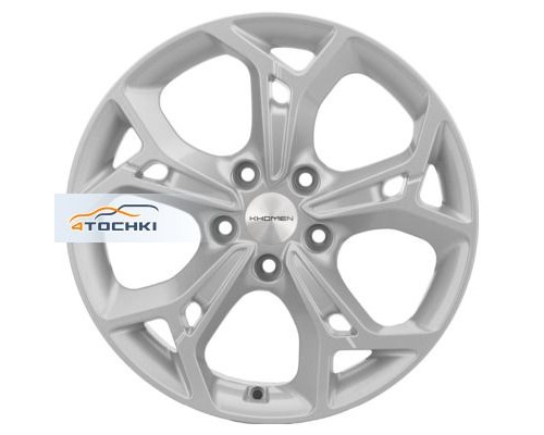 Диски Khomen Wheels 7x17/5x114,3 ET51 D67,1 KHW1702 (Optima/Tucson) F-Silver