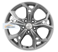 Диски Khomen Wheels 7x17/5x114,3 ET51 D67,1 KHW1702 (Optima/Tucson) Gray-FP