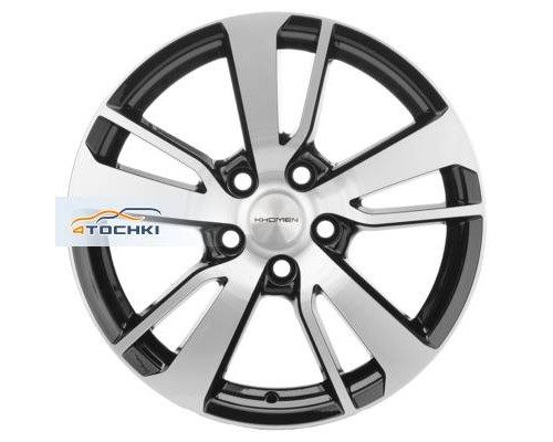 Диски Khomen Wheels 7x17/5x114,3 ET38 D67,1 KHW1704 (Outlander) Black-FP