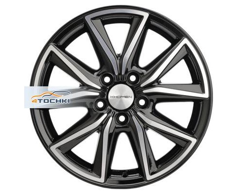 Диски Khomen Wheels 7x17/5x114,3 ET50 D67,1 KHW1706 (CX-5/Seltos/Optima) Black-FP