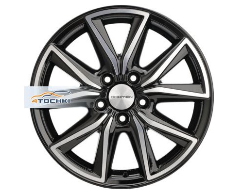 Диски Khomen Wheels 7x17/5x114,3 ET39 D60,1 KHW1706 (RAV4) Black-FP