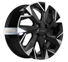 Диски Khomen Wheels 5,5x14/4x100 ET43 D60,1 KHW1402 (Corolla/X-RAY/Logan) Black-FP