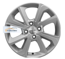 Диски Khomen Wheels 6x15/4x100 ET40 D60,1 KHW1501 (Logan) F-Silver