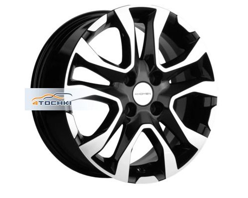 Диски Khomen Wheels 6x15/4x100 ET50 D60,1 KHW1503 (Vesta) Black-FP