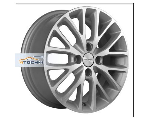 Диски Khomen Wheels 6x15/4x98 ET36 D58,6 KHW1506 (Lada Granta) F-Silver-FP