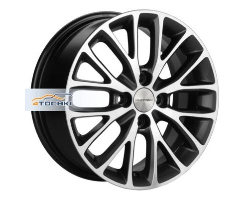 Диски Khomen Wheels 6x15/4x98 ET36 D58,6 KHW1506 (Lada Granta) Gray-FP