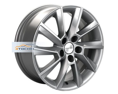 Диски Khomen Wheels 6x15/5x100 ET38 D57,1 KHW1507 (Rapid/Fabia) Gray