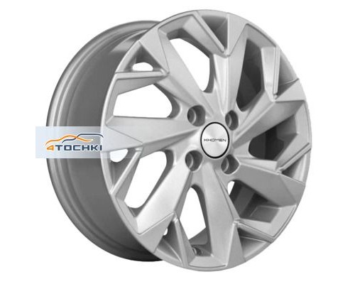Диски Khomen Wheels 6x15/4x100 ET46 D54,1 KHW1508 (Rio) F-Silver