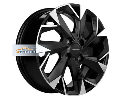 Диски Khomen Wheels 6x15/4x100 ET50 D60,1 KHW1508 (Vesta) Black-FP