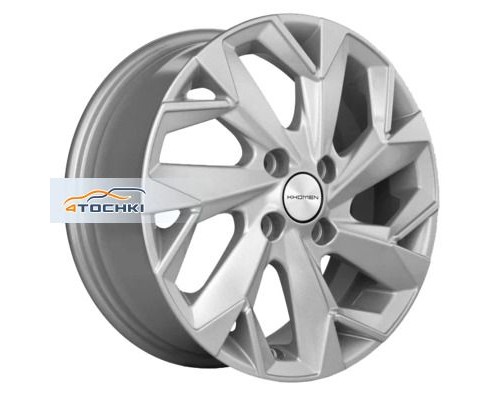 Диски Khomen Wheels 6x15/4x100 ET50 D60,1 KHW1508 (Vesta) F-Silver