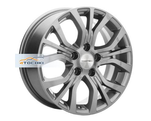 Диски Khomen Wheels 6,5x16/5x112 ET40 D66,6 KHW1608 (Actyon) Gray