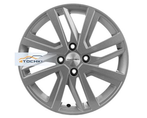 Диски Khomen Wheels 6x16/4x100 ET46 D54,1 KHW1609 (Rio II/Solaris II) F-Silver