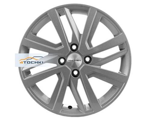 Диски Khomen Wheels 6x16/4x100 ET50 D60,1 KHW1609 (Vesta/Largus) F-Silver