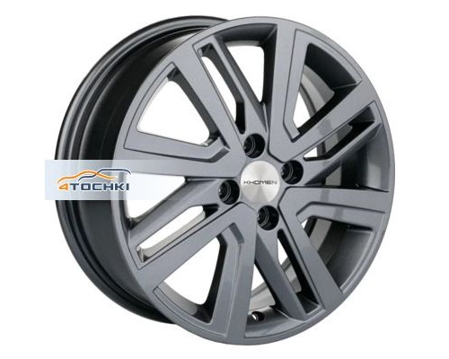 Диски Khomen Wheels 6x16/4x100 ET41 D60,1 KHW1609 (Xray) Gray