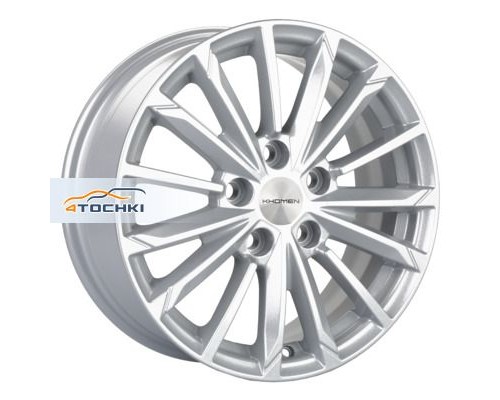 Диски Khomen Wheels 6,5x16/5x114,3 ET50 D67,1 KHW1611 (Ceed/Cerato/i30) F-Silver