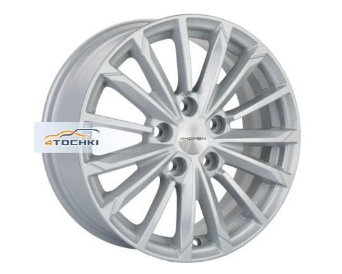 Диски Khomen Wheels 6,5x16/5x114,3 ET45 D60,1 KHW1611 (Corolla) F-Silver