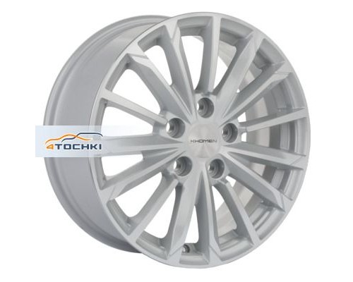 Диски Khomen Wheels 6,5x16/5x112 ET50 D57,1 KHW1611 (Octavia/Golf/Jetta) F-Silver