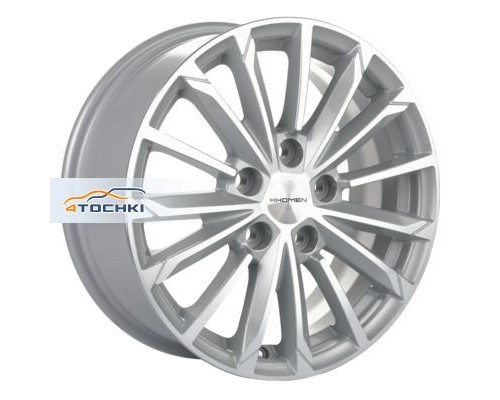 Диски Khomen Wheels 6,5x16/5x112 ET50 D57,1 KHW1611 (Octavia/Golf/Jetta) Silver-FP