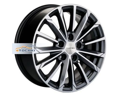 Диски Khomen Wheels 6,5x16/5x114,3 ET44 D67,1 KHW1611 (Seltos/Soul) Gray-FP