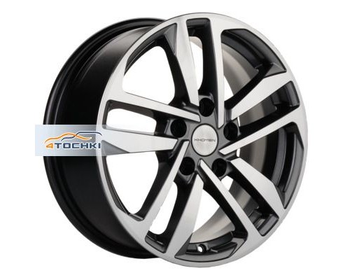 Диски Khomen Wheels 6,5x16/5x114,3 ET45 D60,1 KHW1612 (Camry/Corolla/Grand Vitara) Gray-FP