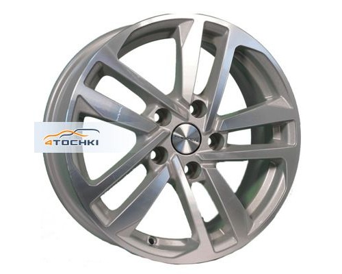 Диски Khomen Wheels 6,5x16/5x114,3 ET45 D60,1 KHW1612 (Camry/Corolla/Grand Vitara) F-Silver-FP