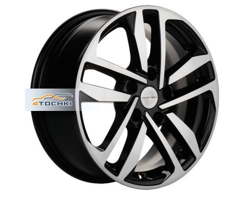 Диски Khomen Wheels 6,5x16/5x112 ET50 D57,1 KHW1612 (Octavia A5/Golf/Jetta) Black-FP