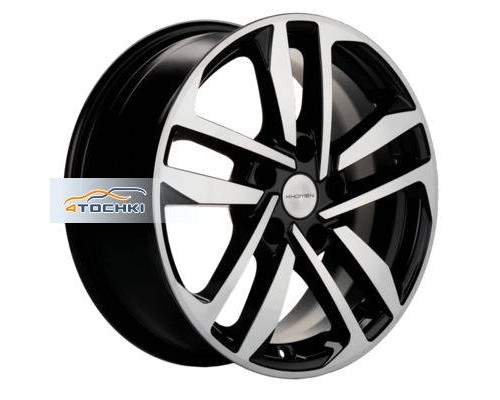 Диски Khomen Wheels 6,5x16/5x100 ET39 D57,1 KHW1612 (Polo) Black-FP
