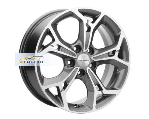 Диски Khomen Wheels 7x17/5x114,3 ET37 D66,5 KHW1702 (Haval) Gray-FP