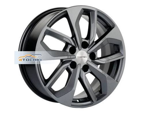 Диски Khomen Wheels 7x17/5x114,3 ET50 D67,1 KHW1703 (CX-5/Seltos/Optima) Gray
