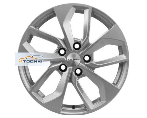 Диски Khomen Wheels 7x17/5x114,3 ET45 D60,1 KHW1703 (Camry) F-Silver