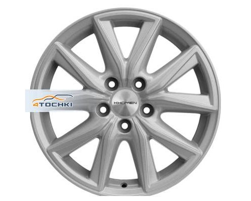 Диски Khomen Wheels 7x17/5x114,3 ET53 D67,1 KHW1706 (Ceed) F-Silver