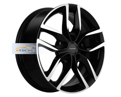 Диски Khomen Wheels 6,5x17/5x114,3 ET46 D67,1 KHW1708 (Elantra/Ceed/i30) Black-FP