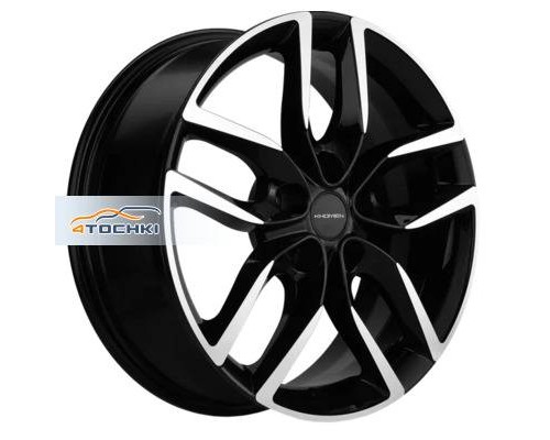 Диски Khomen Wheels 6,5x17/5x114,3 ET45 D54,1 KHW1708 (Geely Coolray) Black-FP