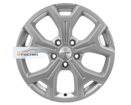 Диски Khomen Wheels 6,5x17/5x114,3 ET45 D54,1 KHW1710 (Coolray) F-Silver