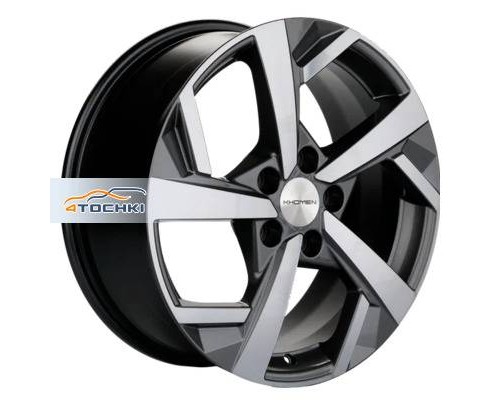 Диски Khomen Wheels 7x17/5x114,3 ET37 D66,5 KHW1712 (Haval Jolion) Gray-FP