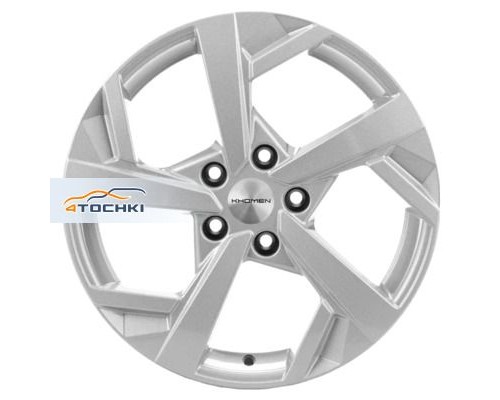 Диски Khomen Wheels 7x17/5x112 ET54 D57,1 KHW1712 (Jetta) F-Silver